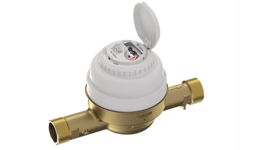 Medidor residencial listo para instalación domiciliaria