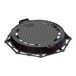 Tapa Bravo Ventilada en Hierro Dúctil D400