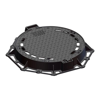 Tapa Bravo Ventilada en Hierro Dúctil D400