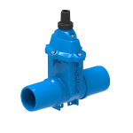 Válvula de Compuerta Elástica Extremos Lisos en Hierro Dúctil